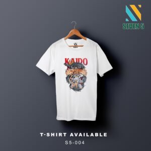 Classic Round Neck Customized Anime T-Shirt
