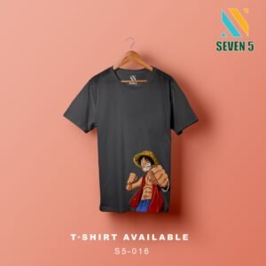 Classic Round Neck Customized Anime T-Shirt