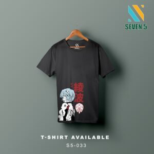 Classic Round Neck Customized Anime T-Shirt