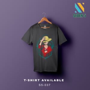 Classic Round Neck Customized Anime T-Shirt