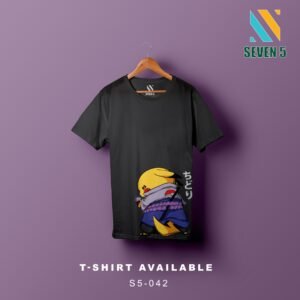 Classic Round Neck Customized Anime T-Shirt