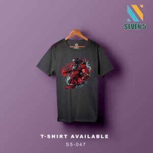 Classic Round Neck Customized Anime T-Shirt