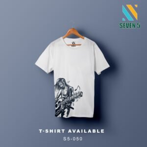 Classic Round Neck Customized Anime T-Shirt